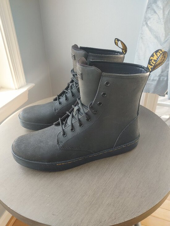 Dr. Martens Men\'s Cairo Shoe Leather Casual Boot Black Size 12 US main image 12